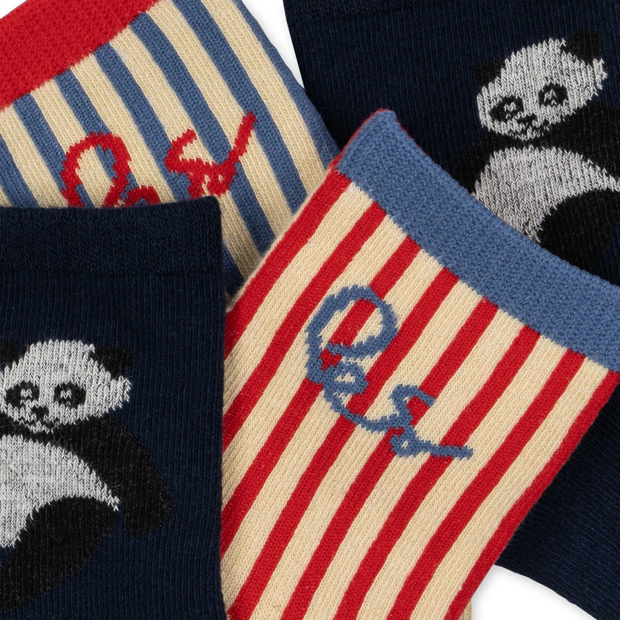 2 Pack Jacquard Socks  ''Panda''