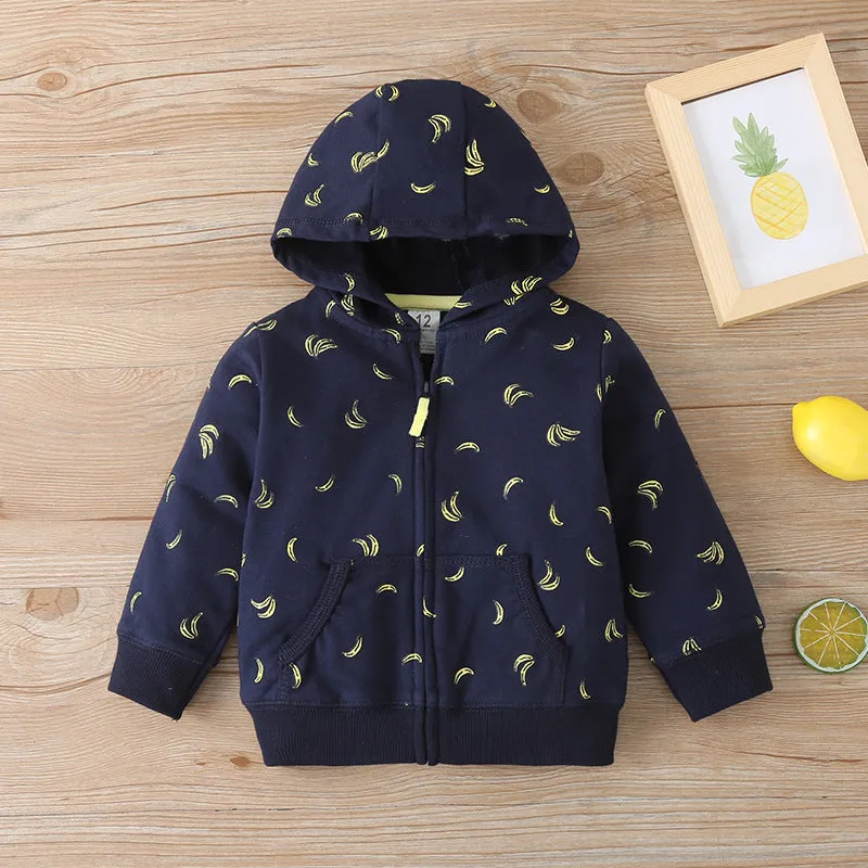 Autumn Hot Style Baby 3-Piece Zipper Jacket