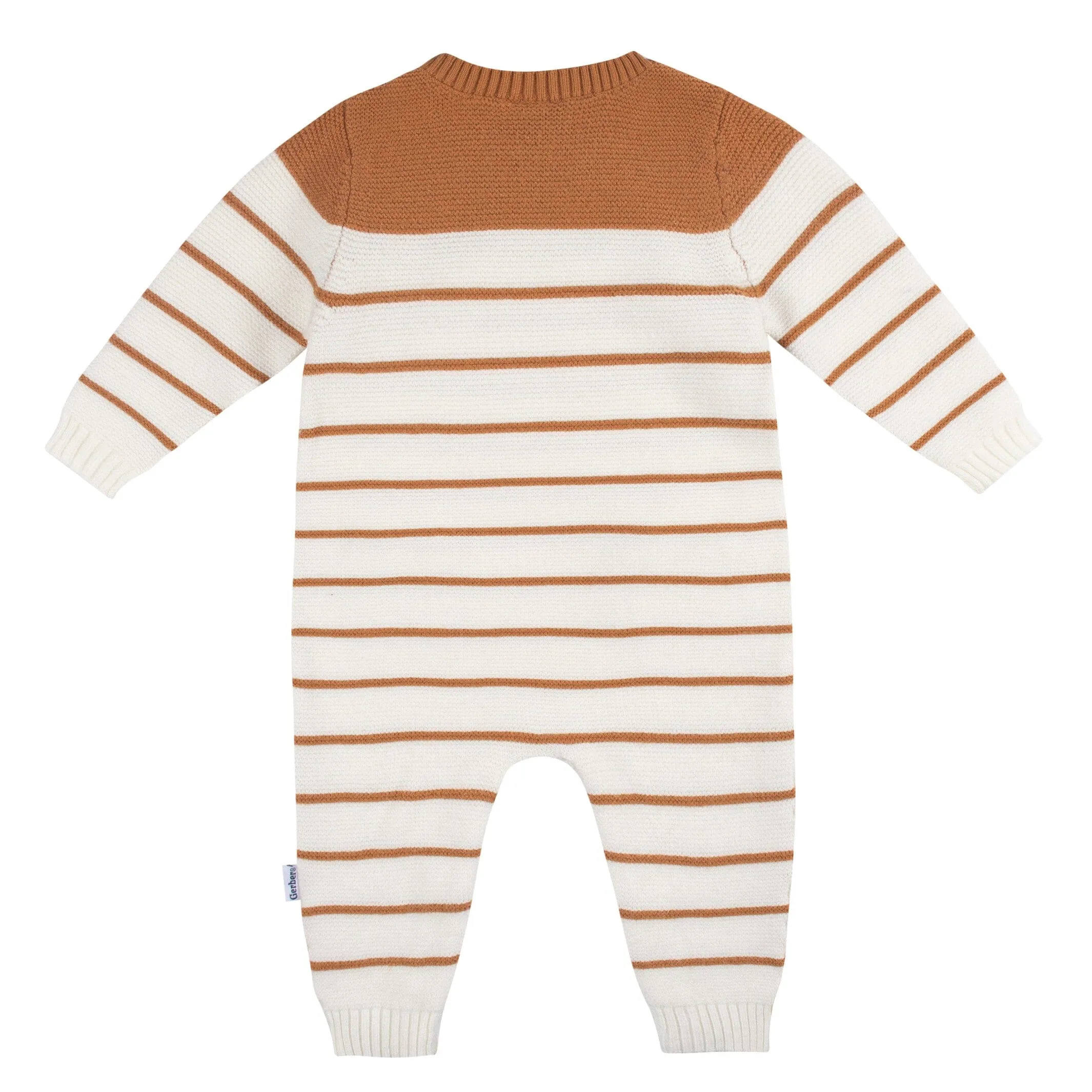 Baby Boys Fox Sweater Knit Romper