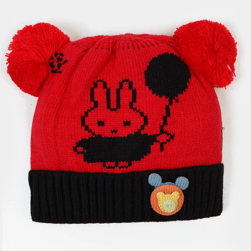 Baby Cap Bear  - ''Red''