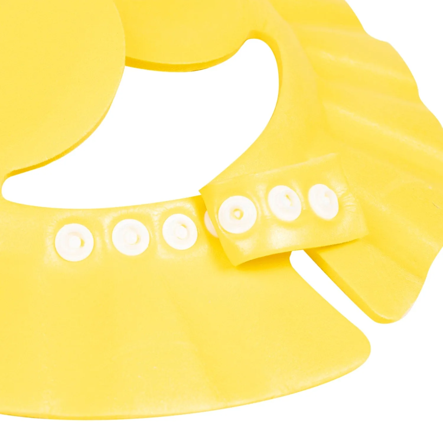 Baby Moo No Tears Safe Adjustable Bathing Shower Cap - Yellow