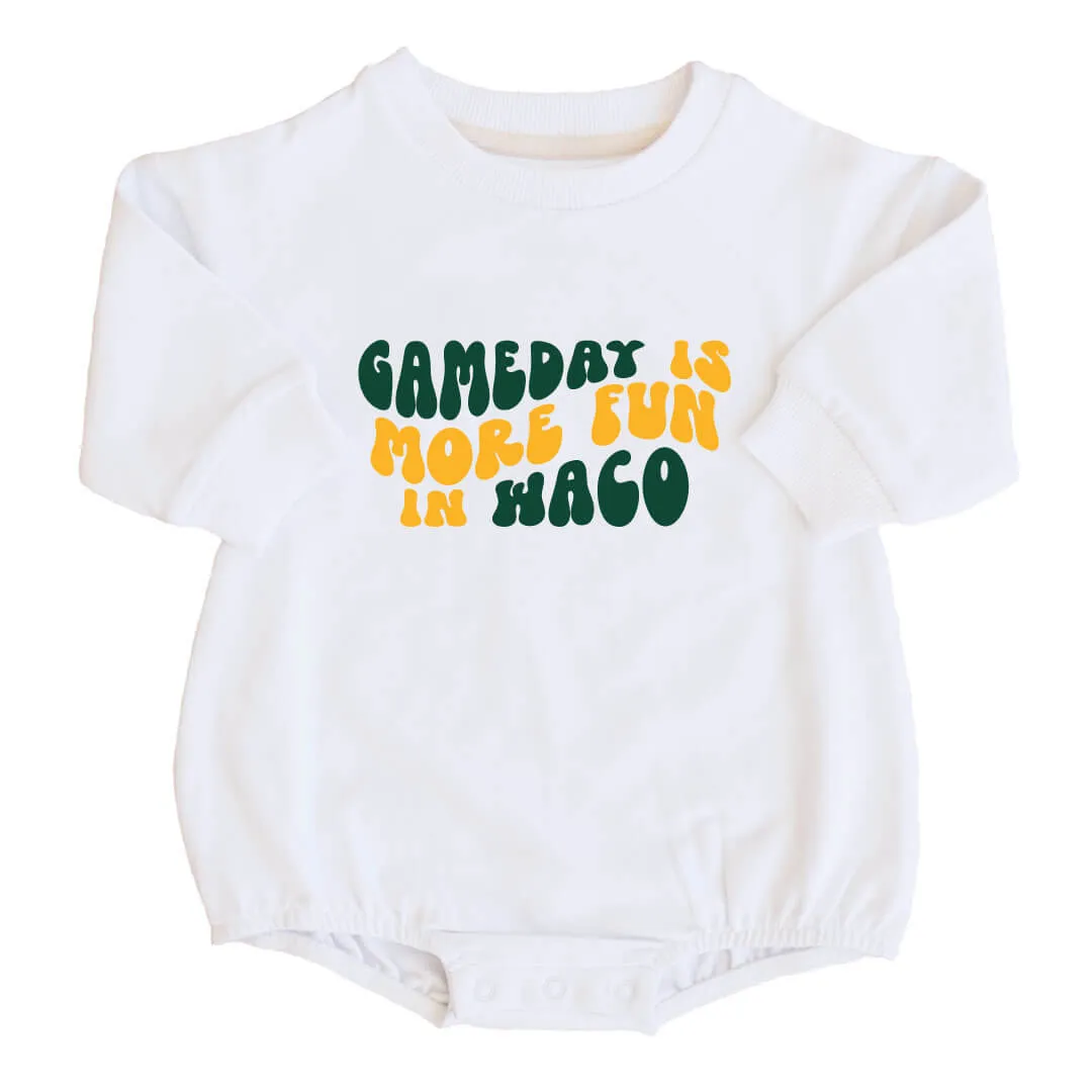 Baylor University | BU Graphic Sweatshirt Bubble Romper