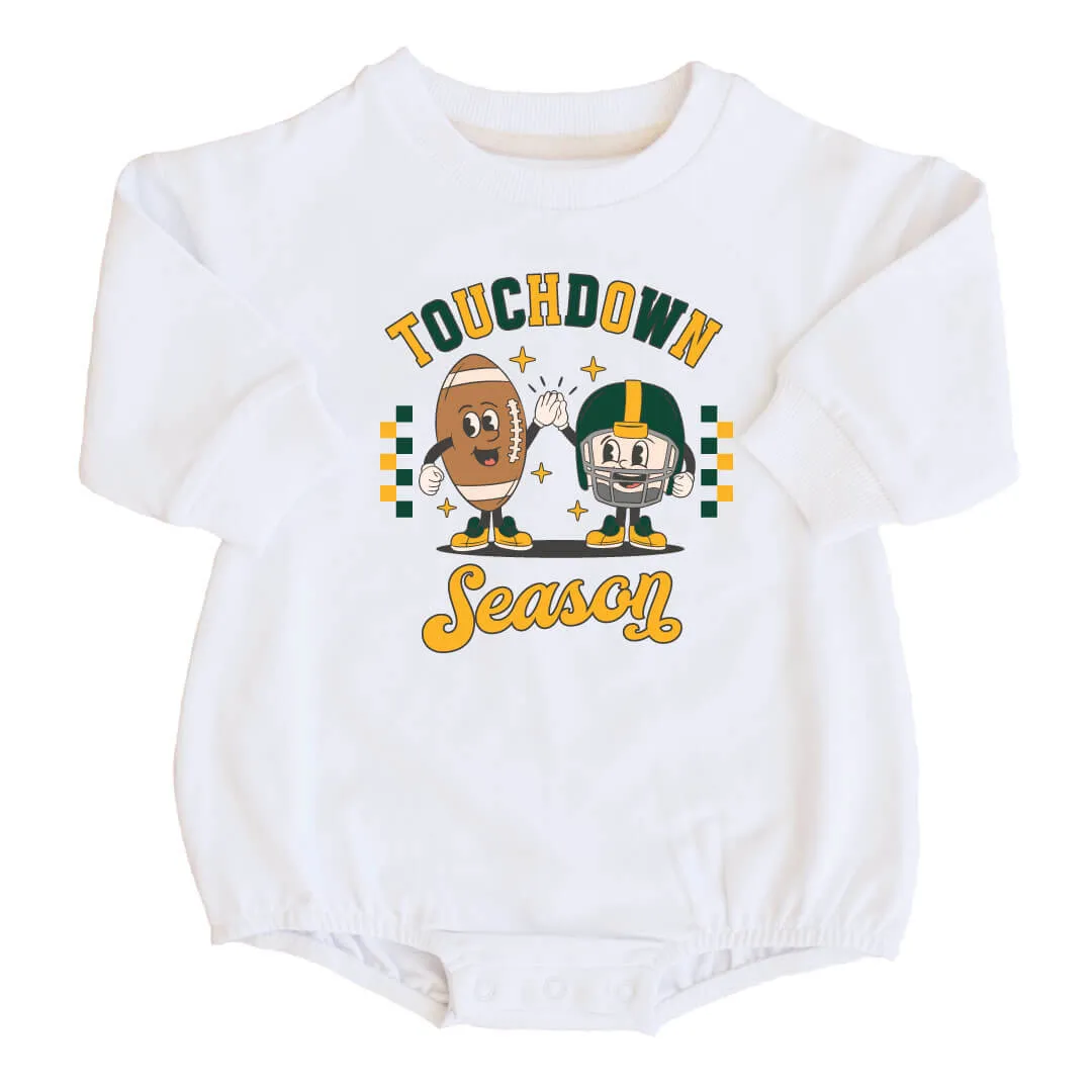 Baylor University | BU Graphic Sweatshirt Bubble Romper