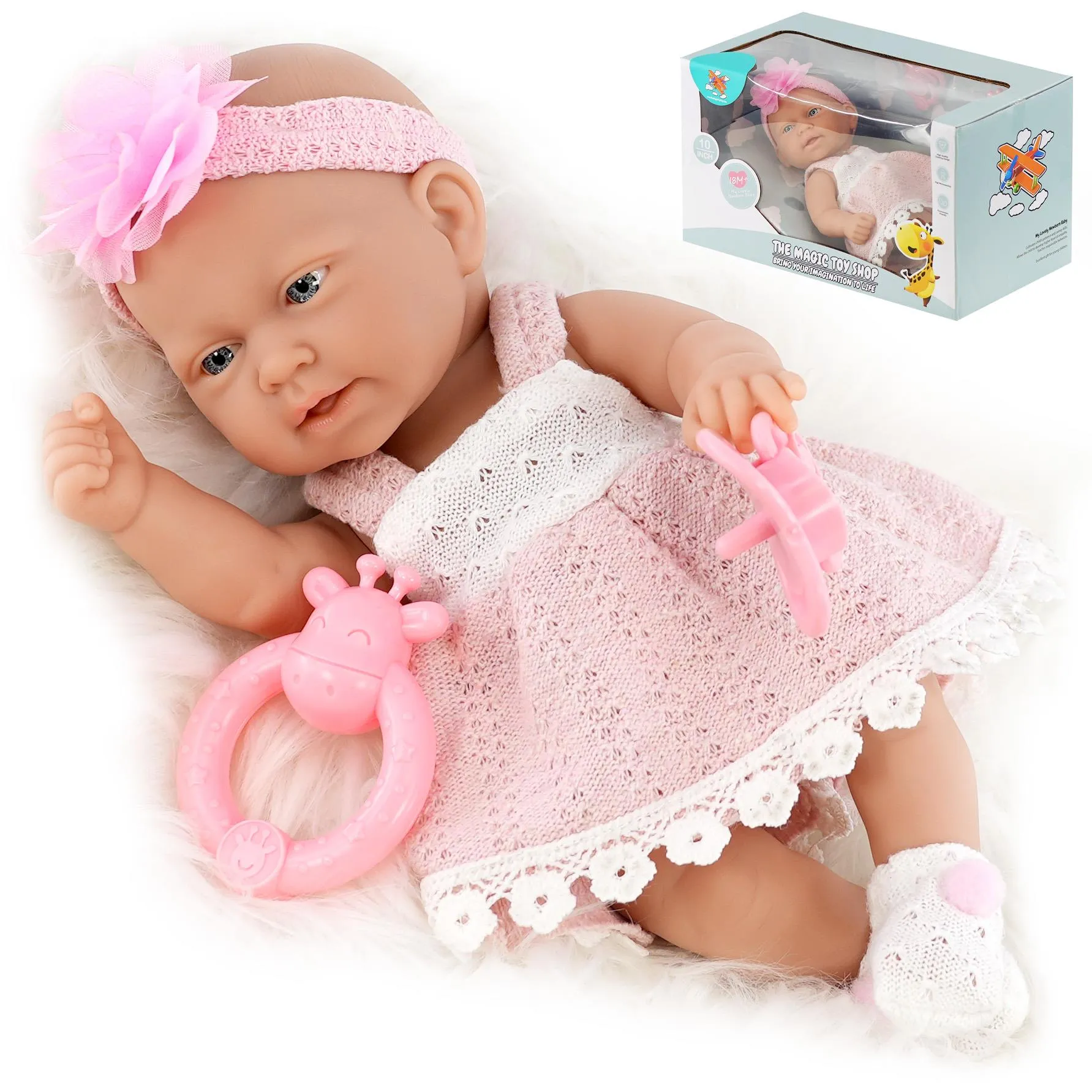 BiBi Baby Doll Play Set (25 cm / 10")