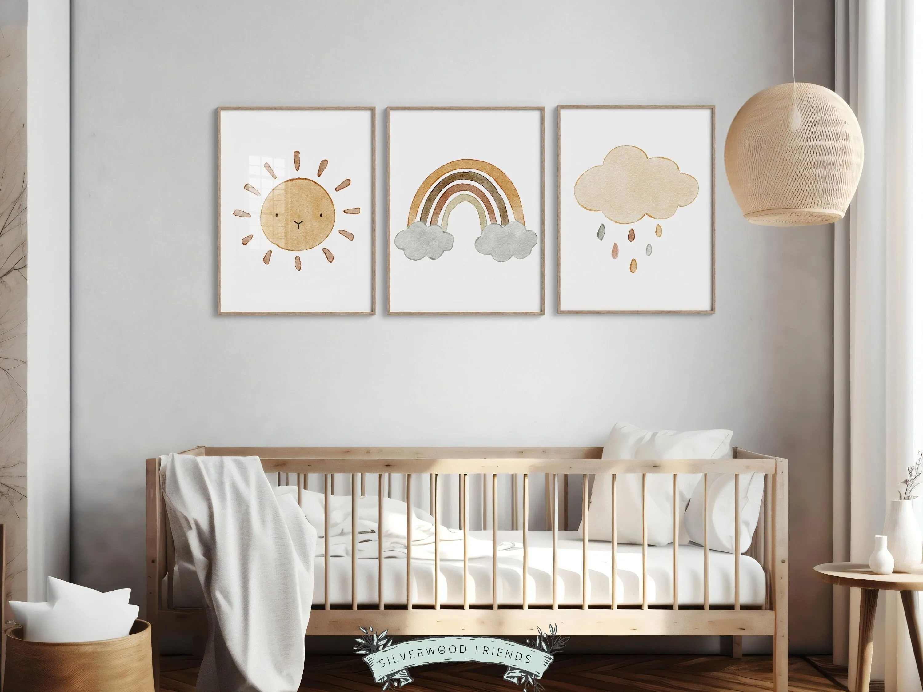 Boho Baby Nursery Prints