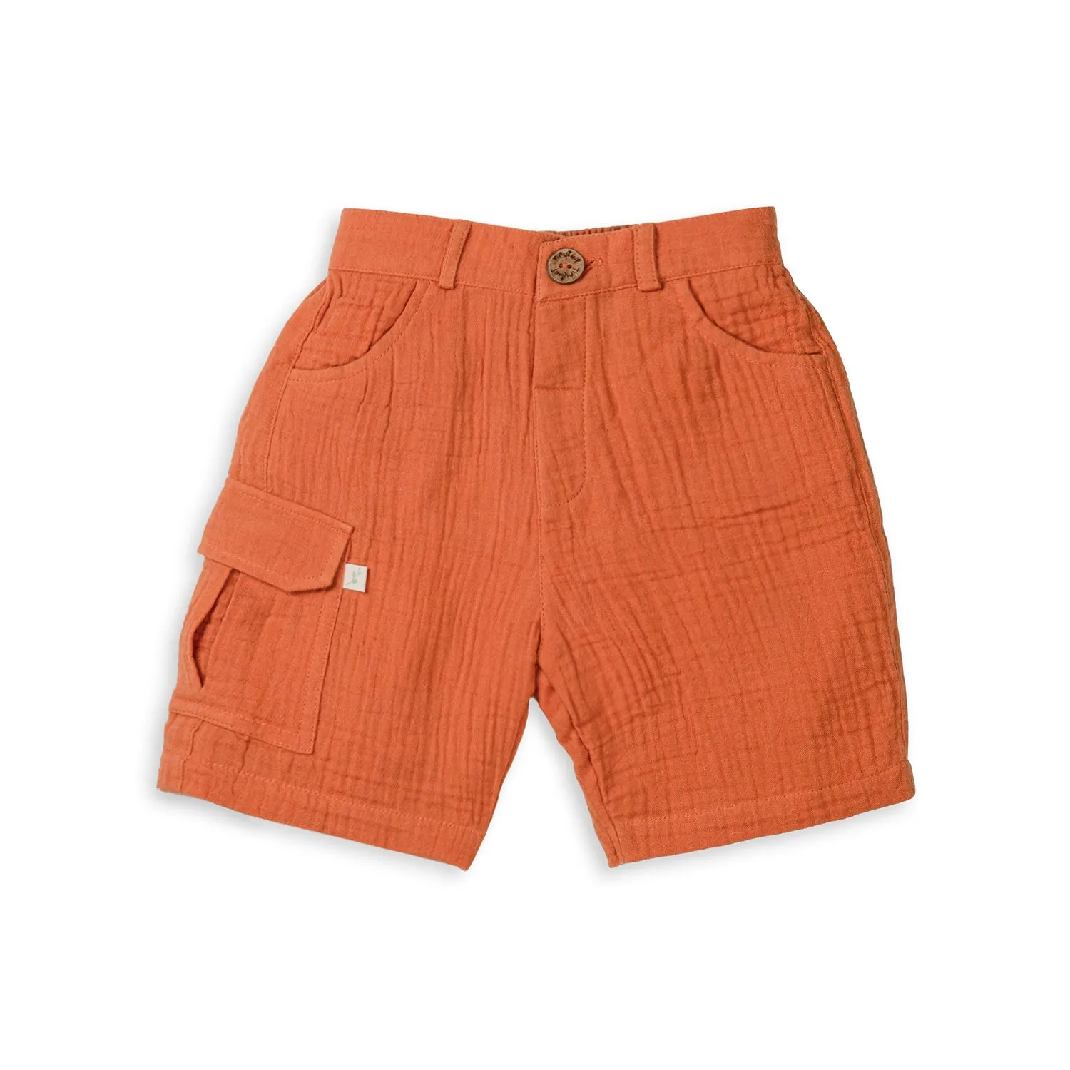 Boys Shorts - Caramel