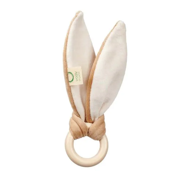 Bunny Ears Teething Ring