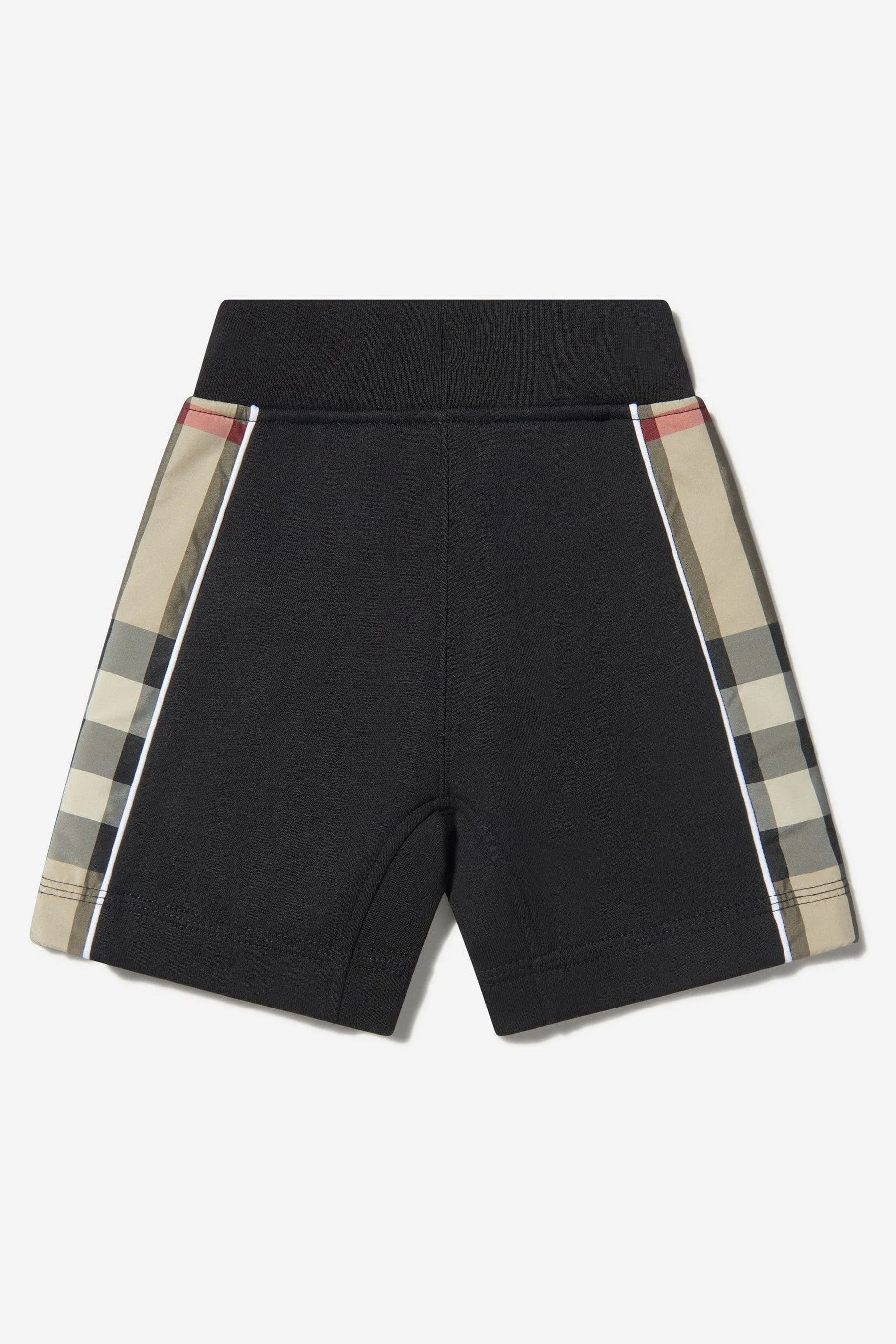 Burberry Baby Boys Cotton Check Trim Shorts