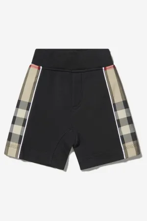 Burberry Baby Boys Cotton Check Trim Shorts