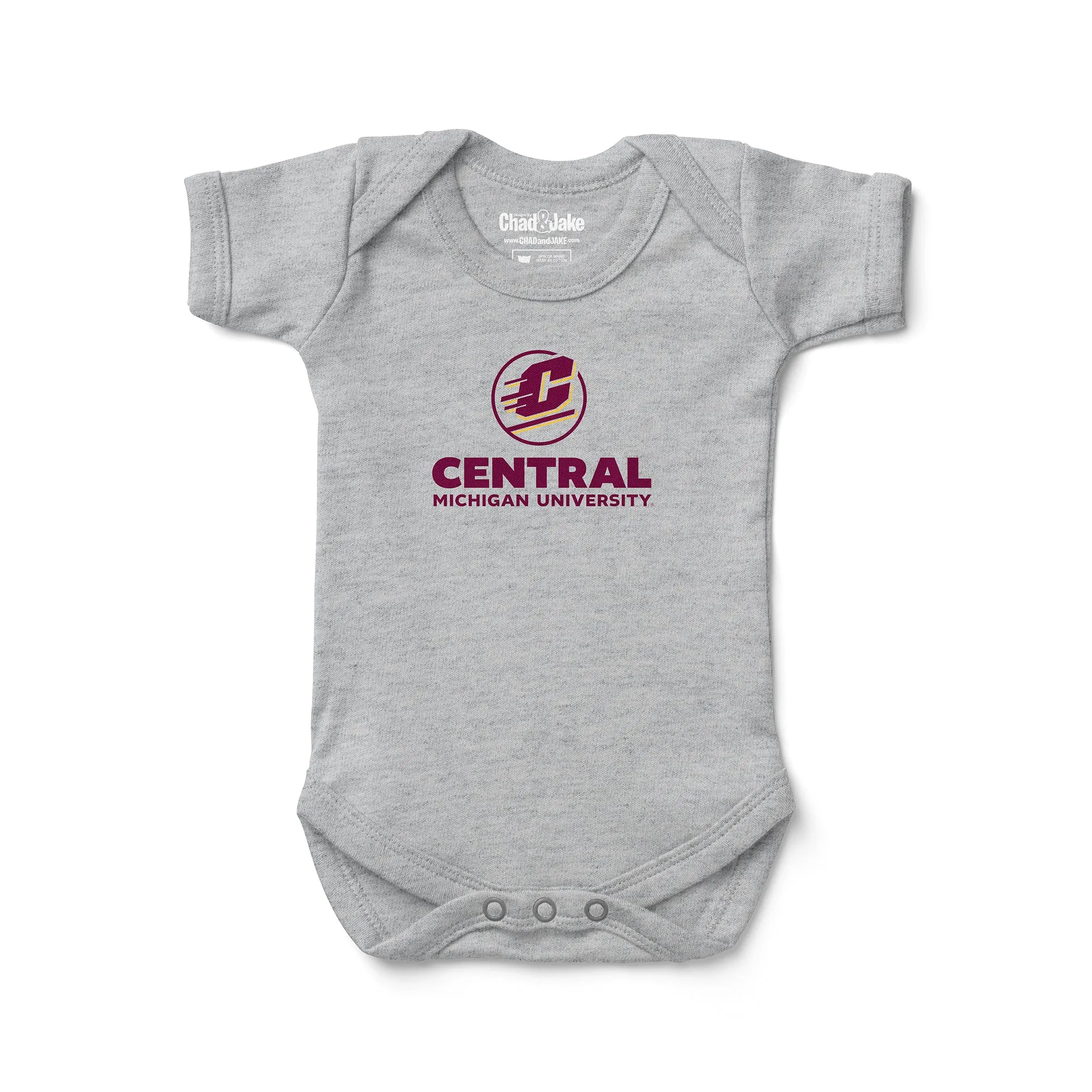 Central Michigan Chippewas Logo Combo Bodysuit