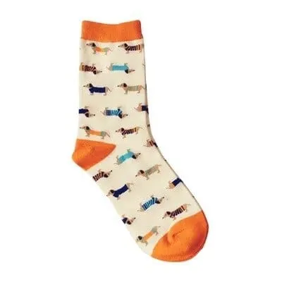 Charming Dachshund Socks