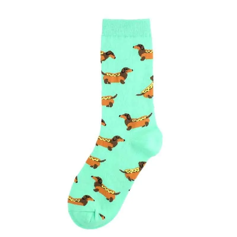 Charming Dachshund Socks