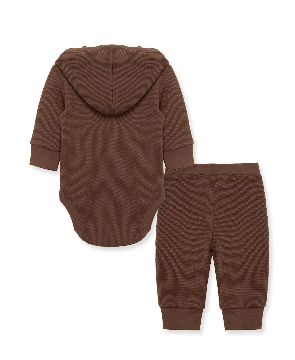 Chestnut Bsuit Pant Set