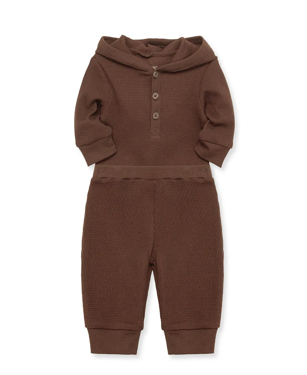 Chestnut Bsuit Pant Set