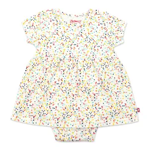 Confetti Organic Cotton Romper Dress