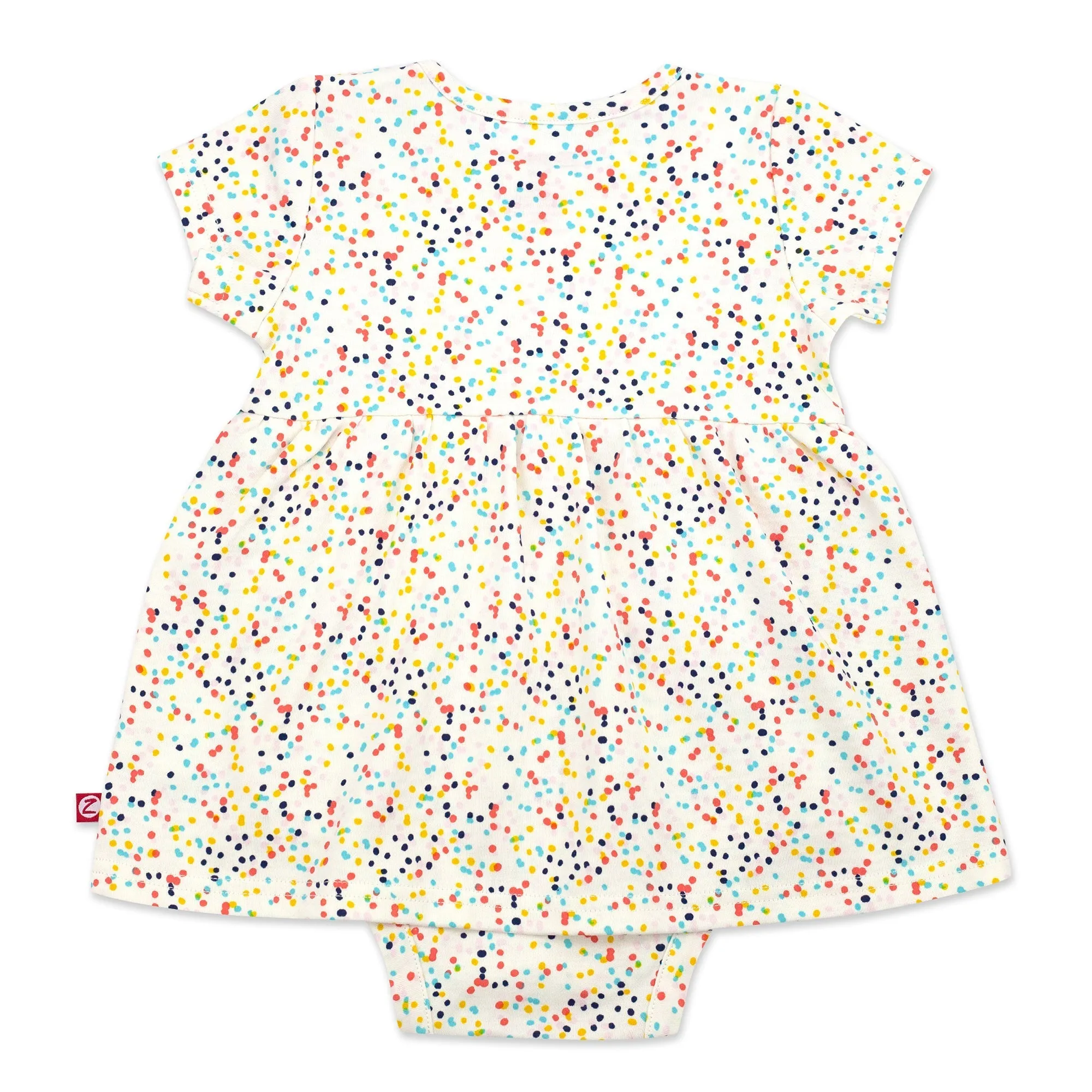 Confetti Organic Cotton Romper Dress