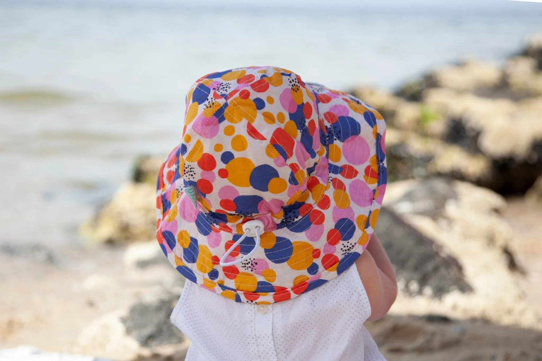 Confetti Wide Brim Infant Sunhat