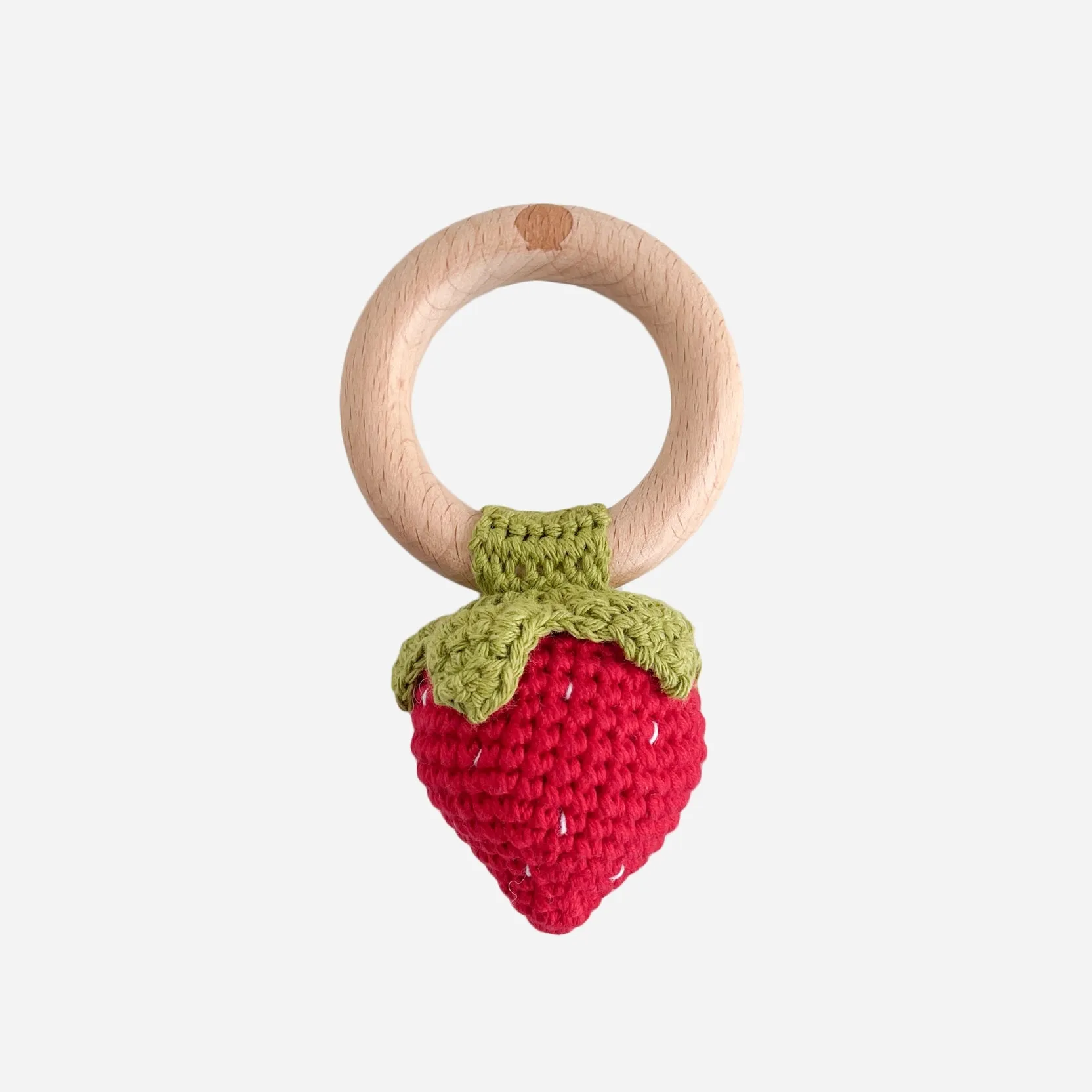 Cotton Crochet Knit Rattle