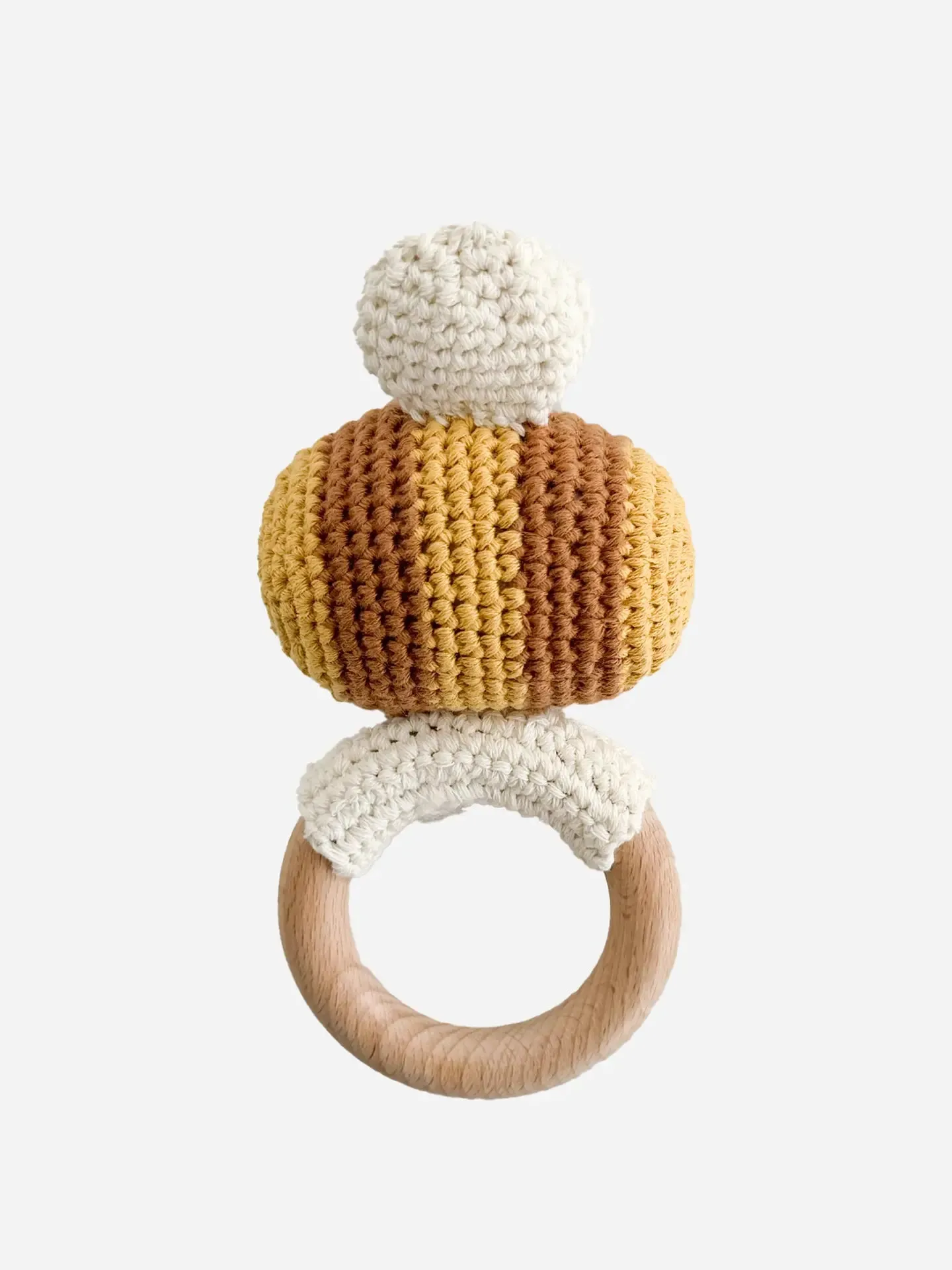 Cotton Crochet Knit Rattle