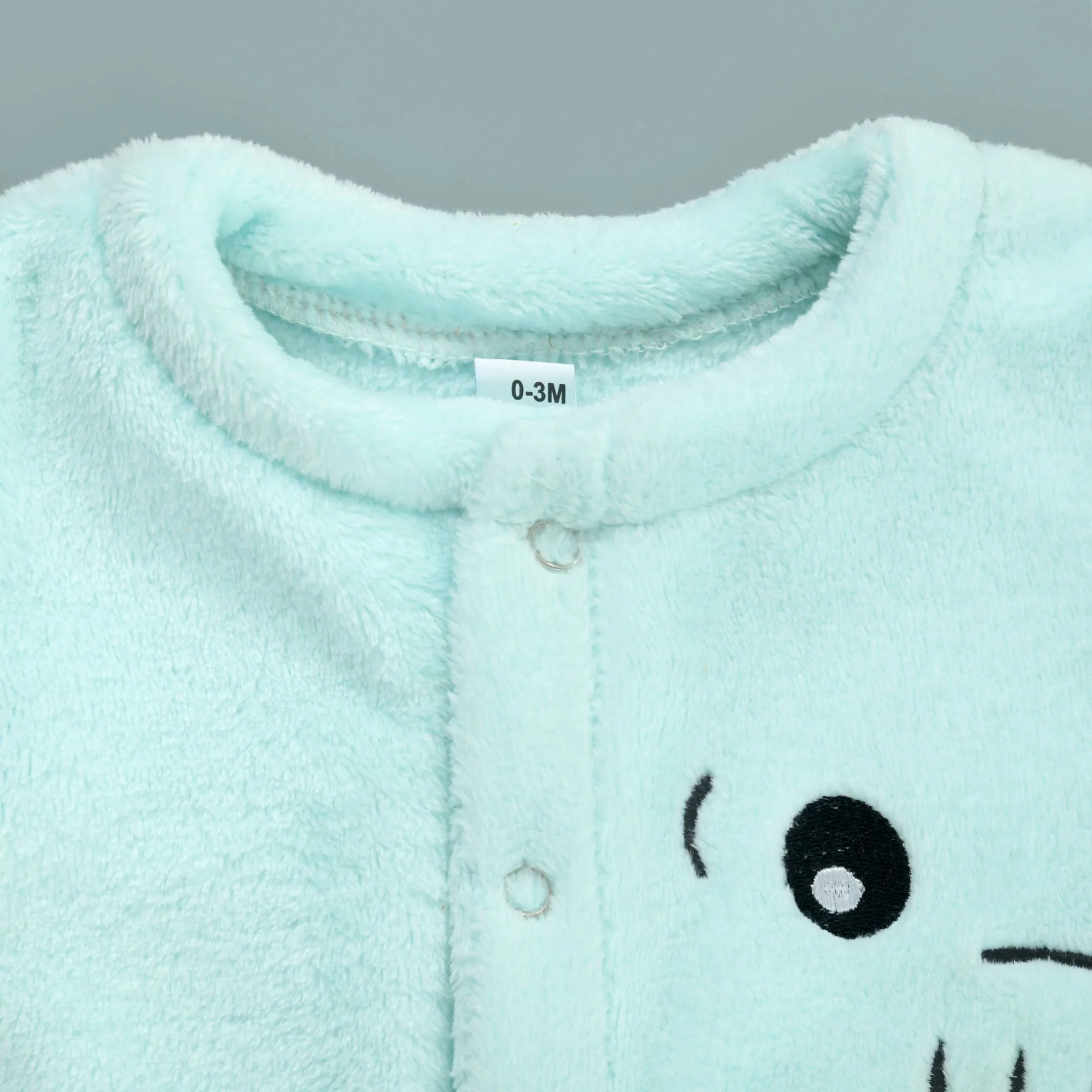 Cozy Elephant Fleece Romper