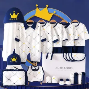 Cute Angel 25 Piece Newborn Baby Gift Box – Adorable Baby Shower Essentials