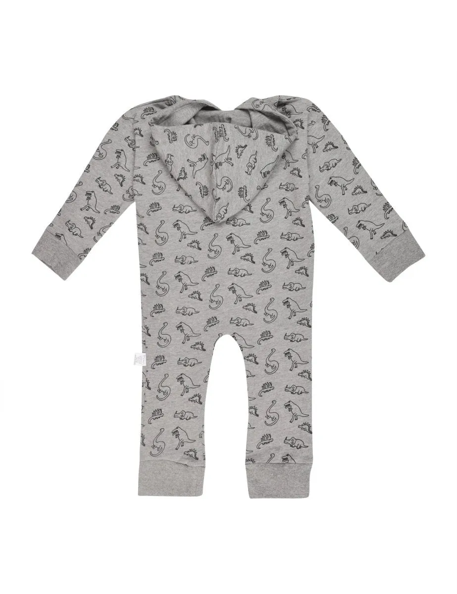 Dino Tales Hooded Romper