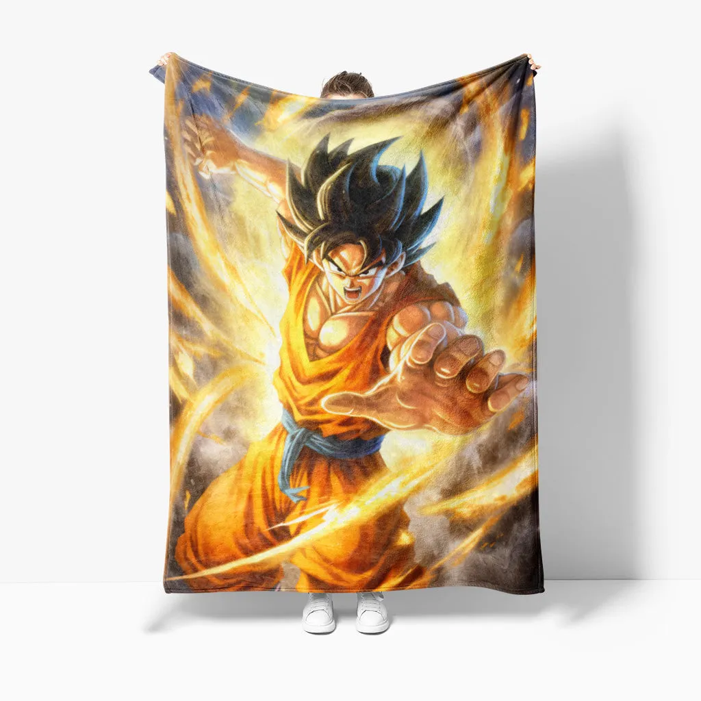 Dragon Ball Z Villains Best Sherpa Throw Blanket