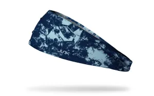 Gridiron Navy Baby Blue Headband