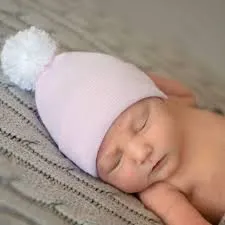 IlyBean Pink with White Pom Hat