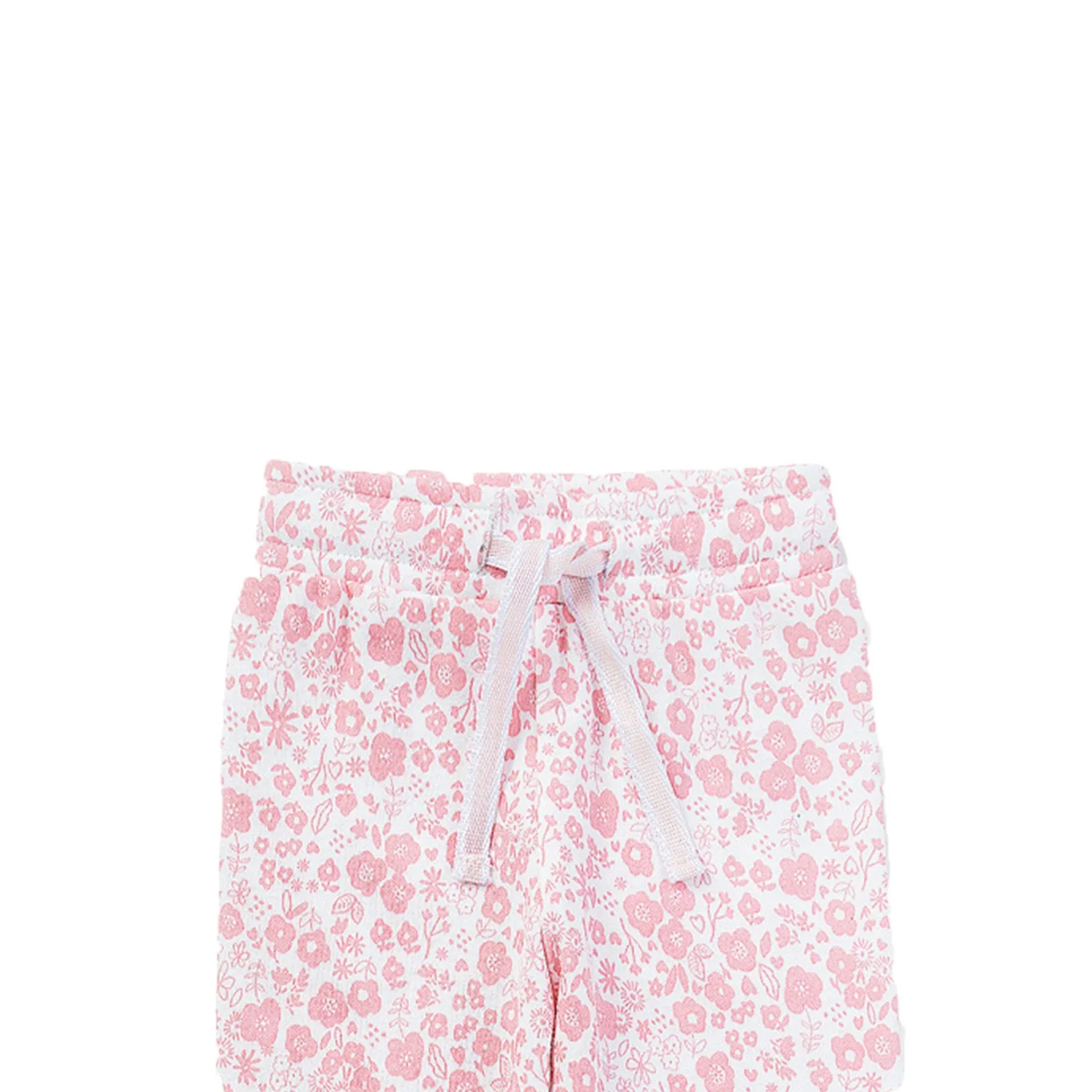 Jogger - Printed - Girls - Pink Floral Print