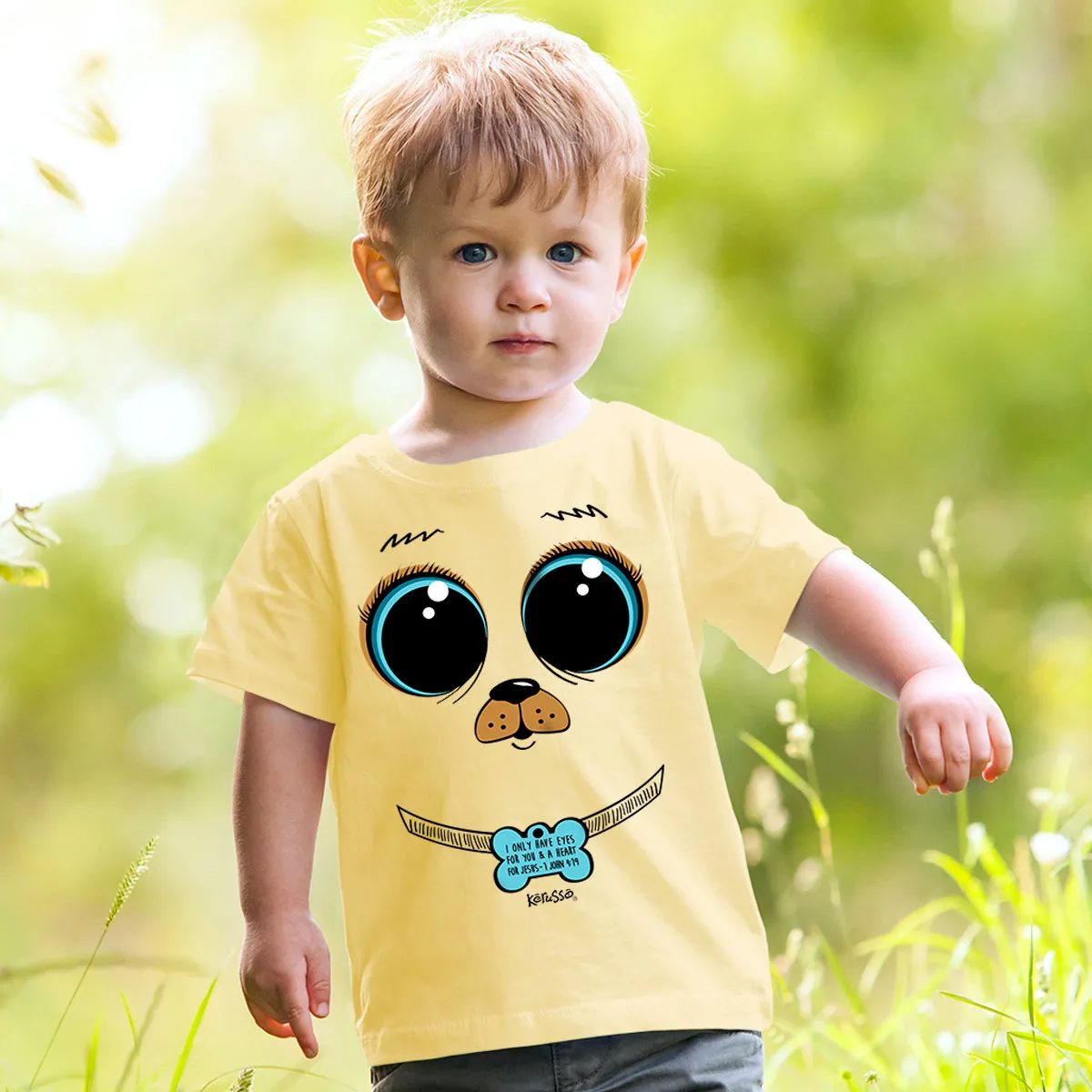 Kerusso Baby T-Shirt Puppy Dog Eyes