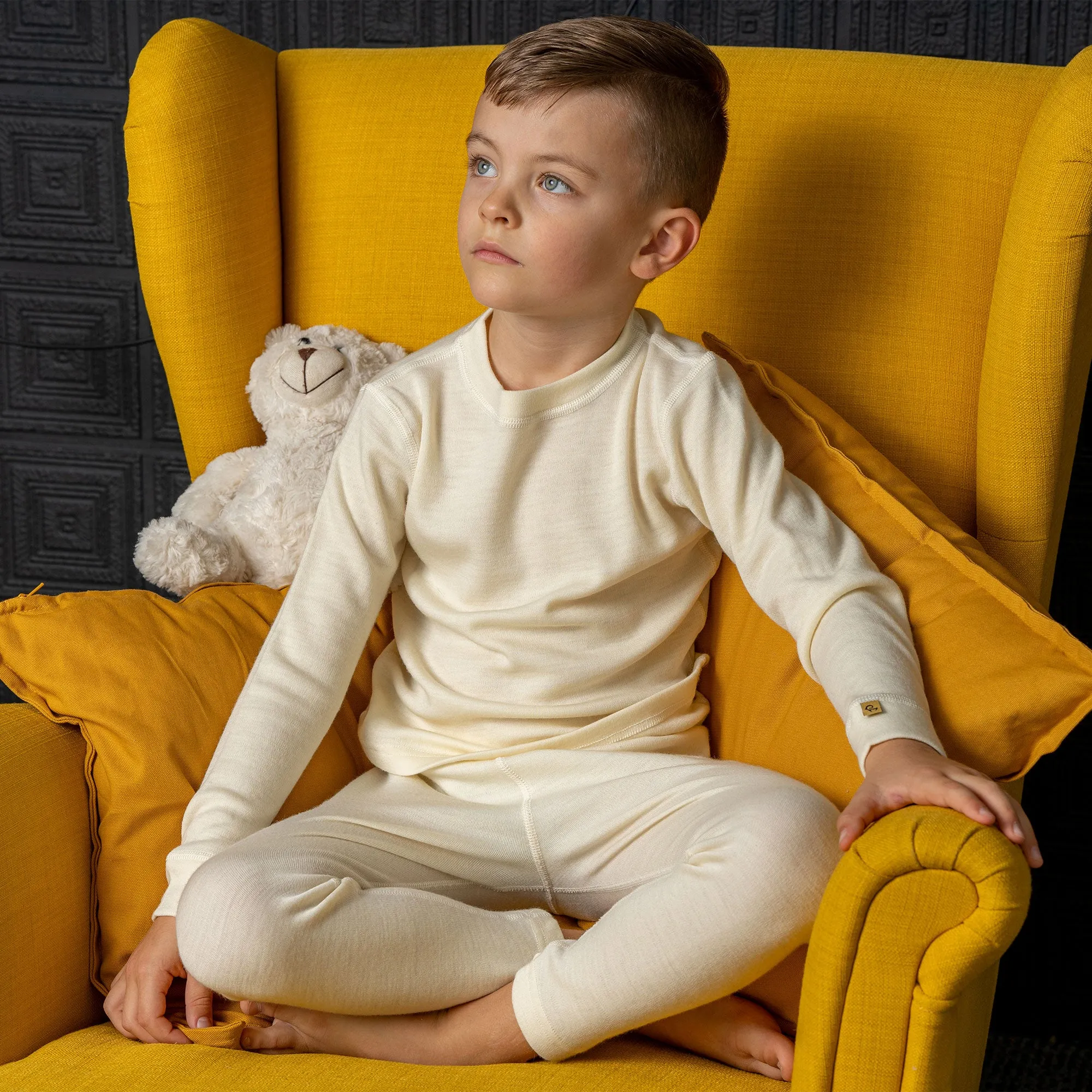 Kids' 250 Merino Pants Natural