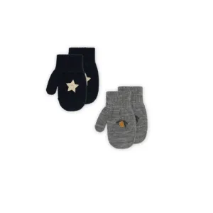 Konges Sløjd - Star & Lemon mittens - 2 pairs