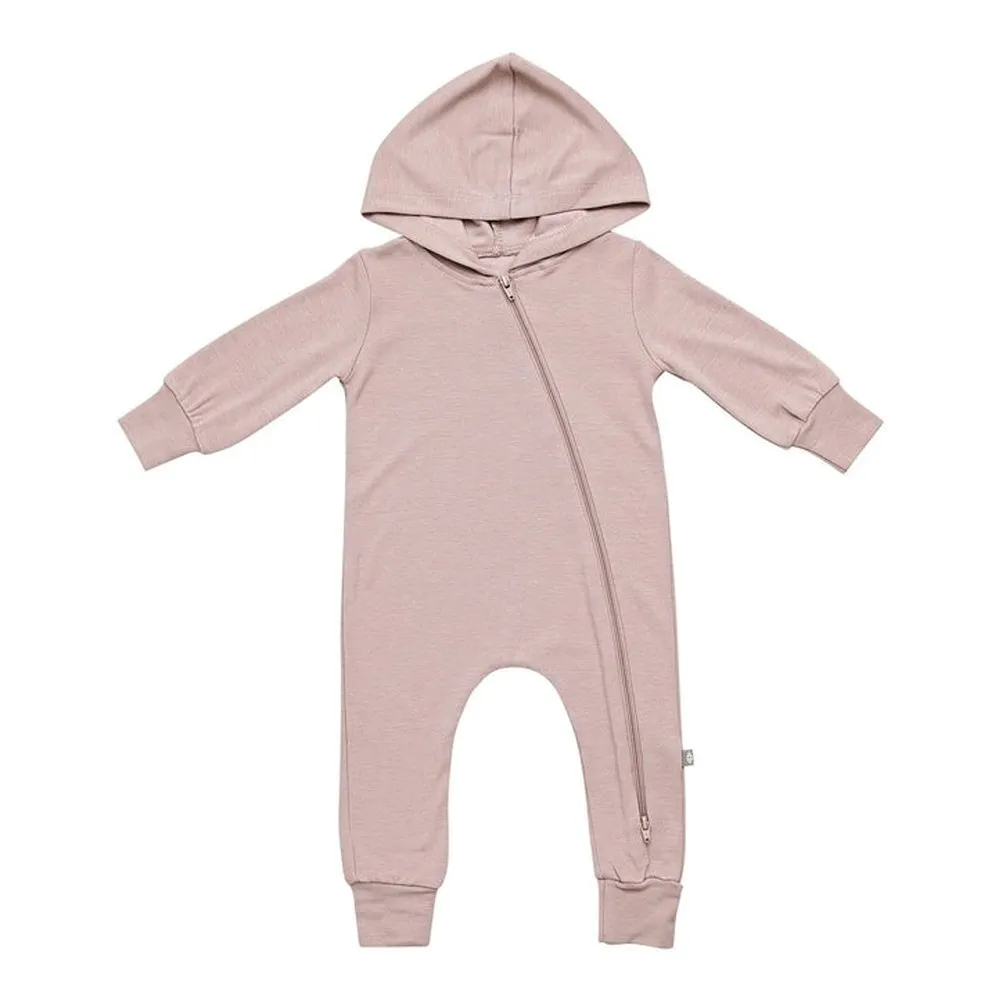 Kyte Bamboo Jersey Hooded Zippered Romper