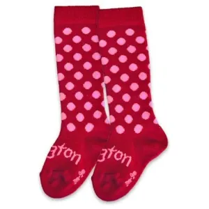 Lamington Merino Baby Socks - Cherry Pop