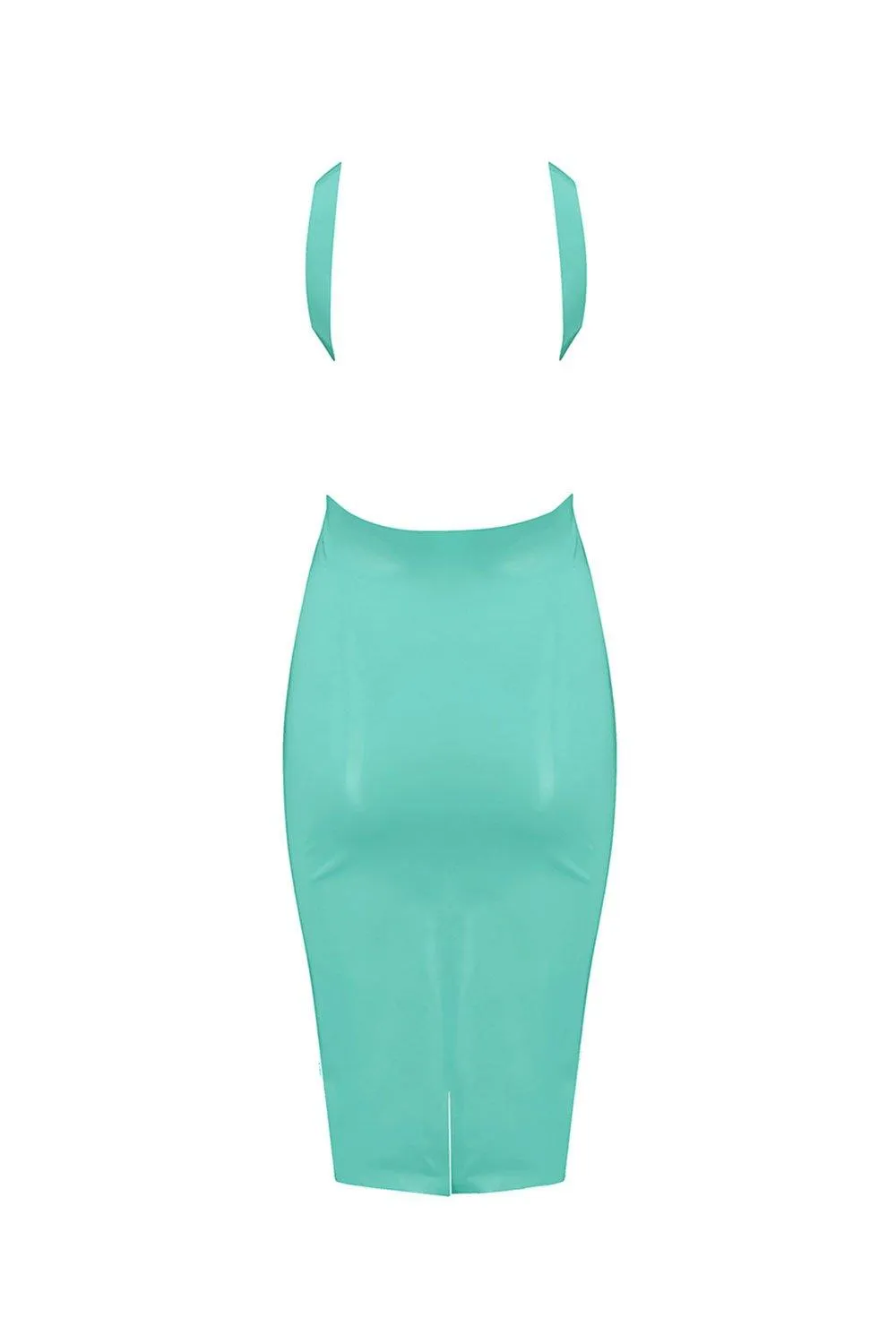 Latex Midi Dress