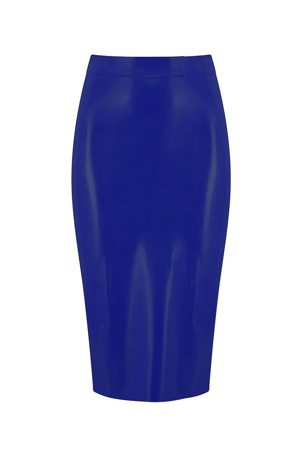 Latex Midi Skirt