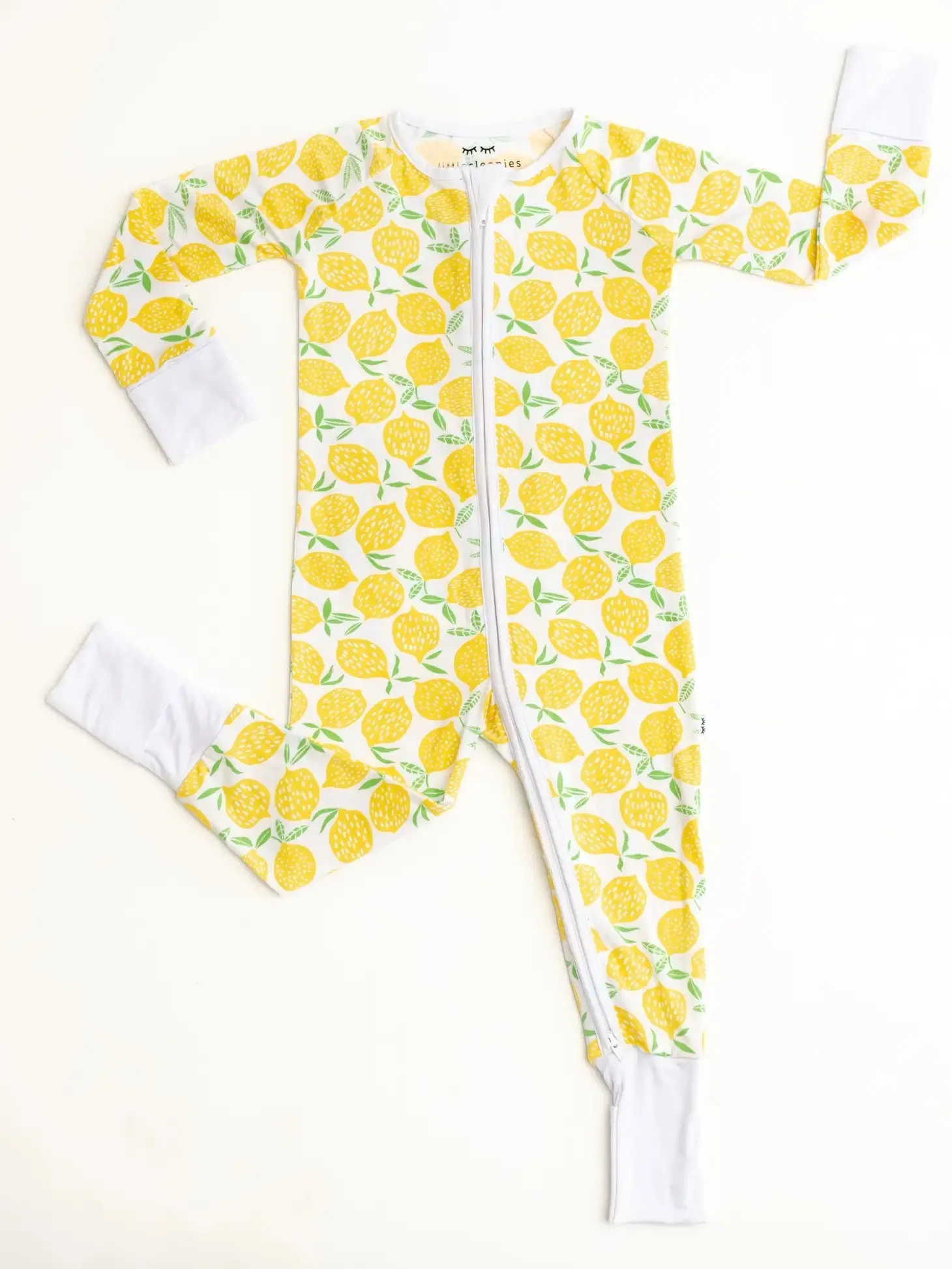 Lemons Bamboo Convertible Romper/Sleeper