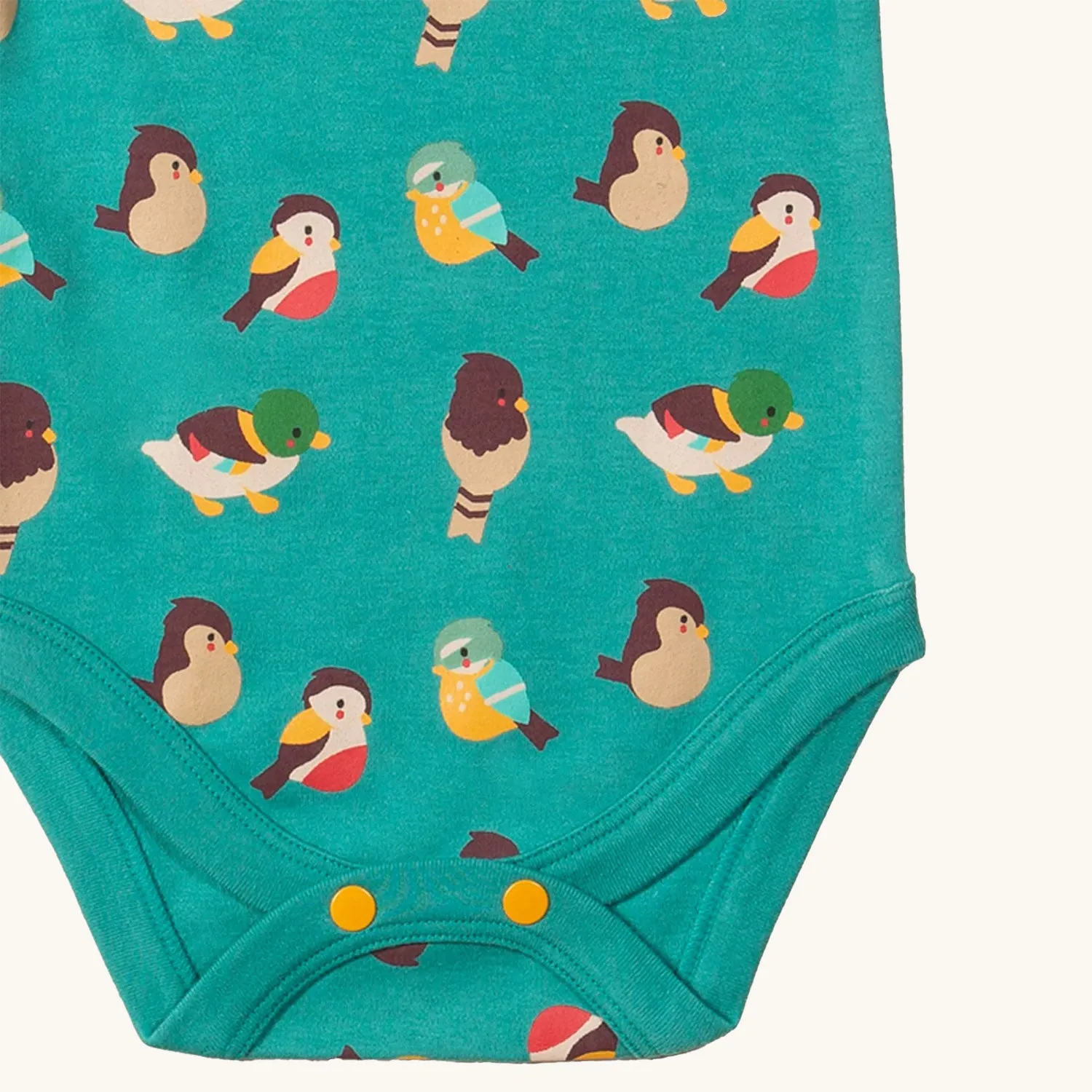 LGR Garden Birds Organic Baby Body Set - 2 Pack