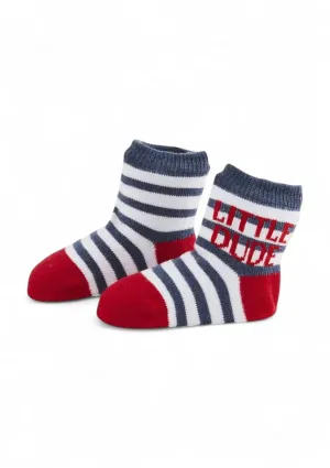 'Little Dude' Baby Socks