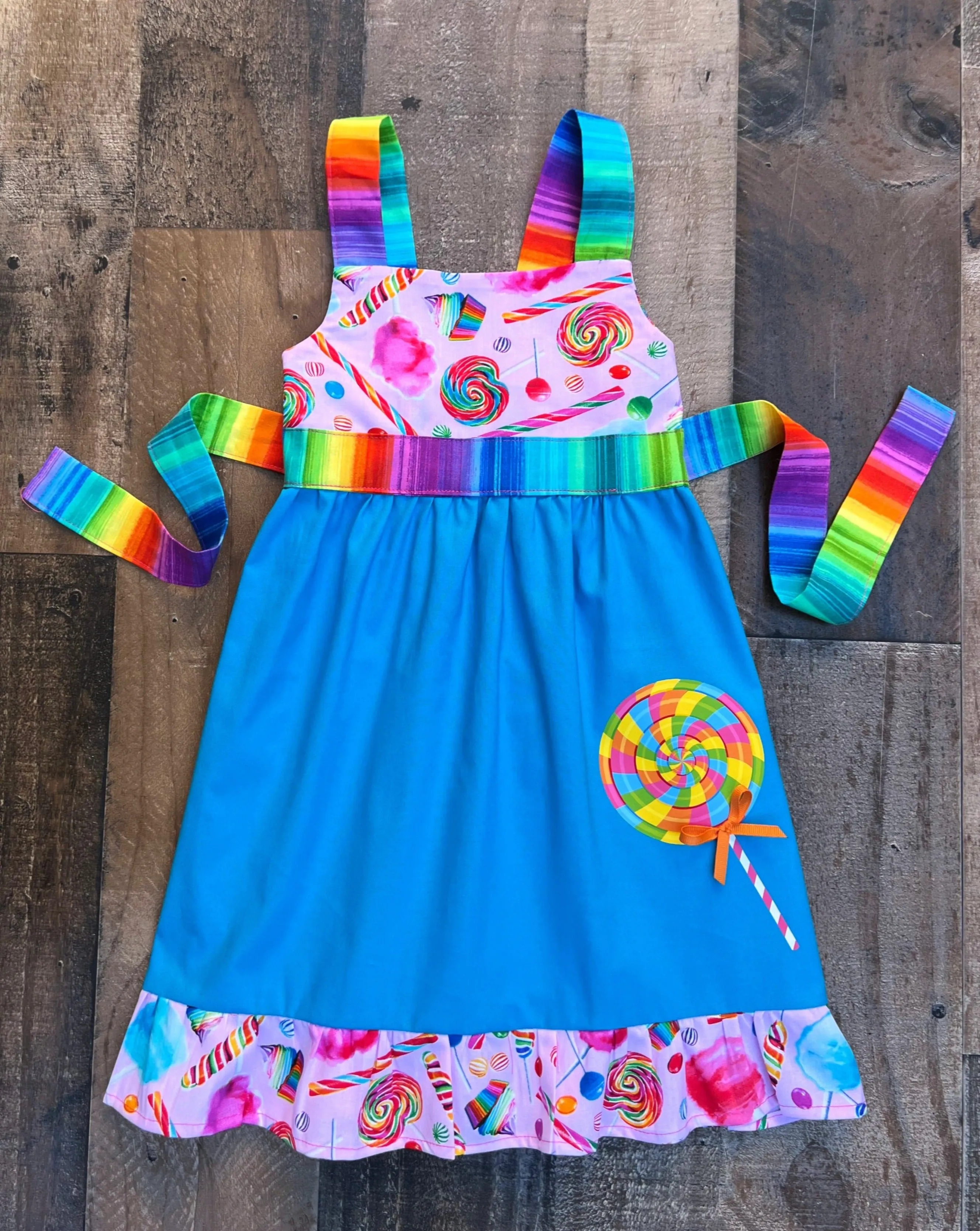 Lollipop Candyland Jumper Dress