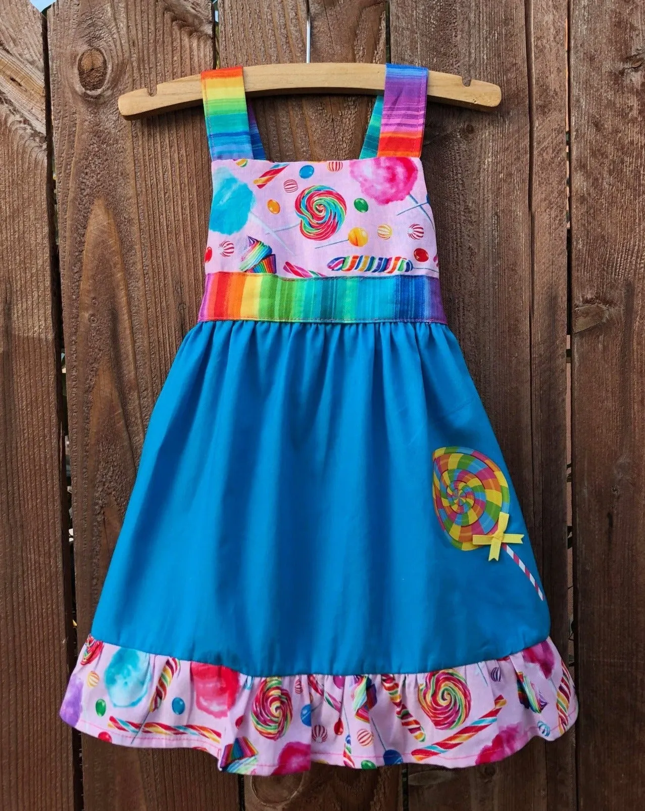 Lollipop Candyland Jumper Dress