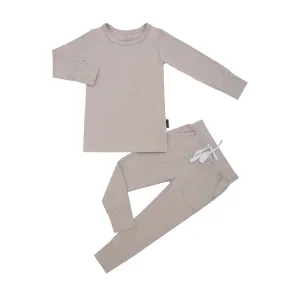 Long Sleeve PJ Set - Oat