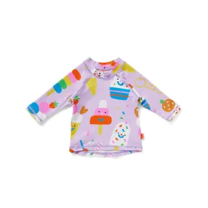 Long sleeve rash vest | Sundae fun day