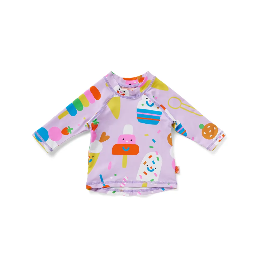 Long sleeve rash vest | Sundae fun day