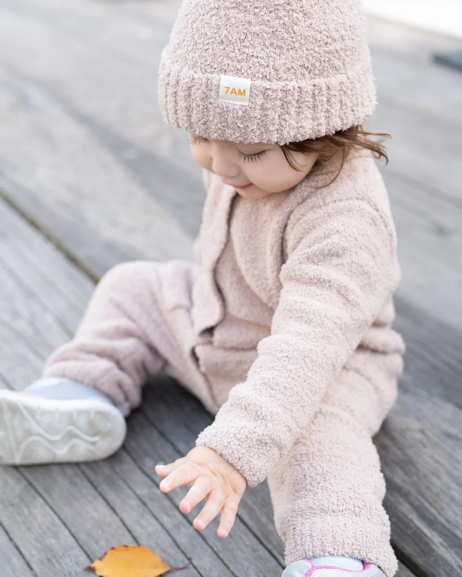 Long Sleeve Romper - Fuzzy