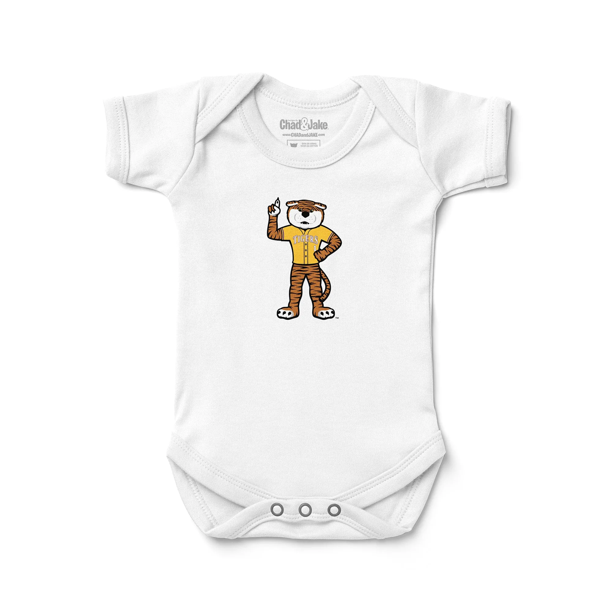 LSU Tigers Baseball Mascot Bodysuit