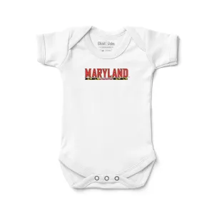 Maryland Terrapins Wordmark Bodysuit