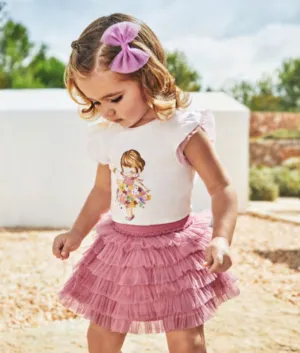 Mayoral Baby & Toddler Girls Dahlia 3 Piece Tulle Skirt Set