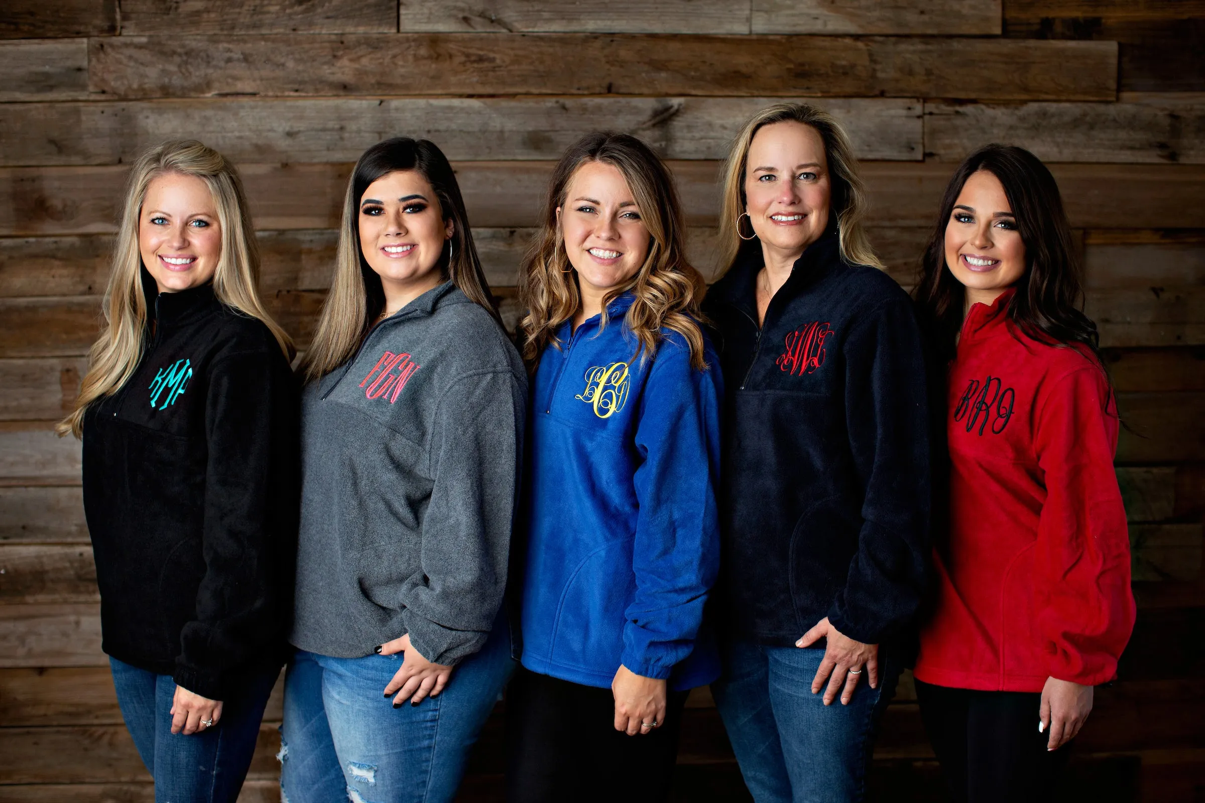 Monogrammed Fleece Quarterzip - 2020